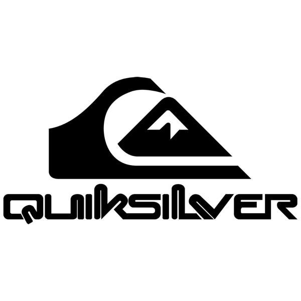 Wall Stickers: Quicksilver logo Bigger