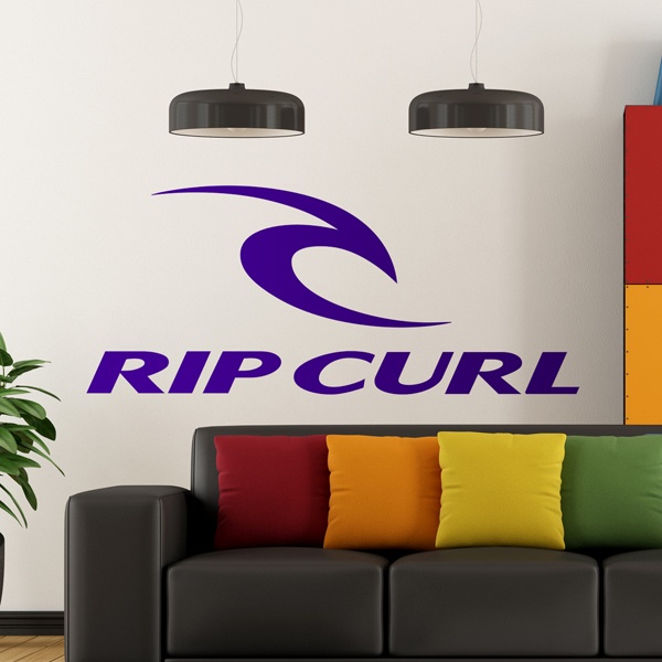 Wall Stickers: Rip Curl logo Bigger