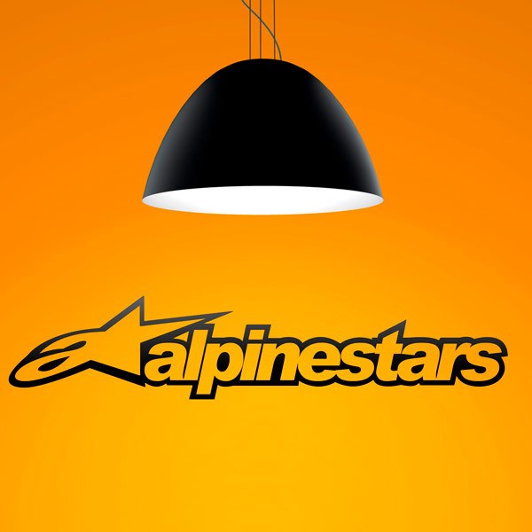 Wall Stickers: Alpinestars horizontally