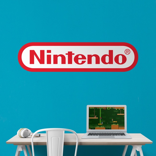 Wall Stickers: Logo Nintendo Bigger