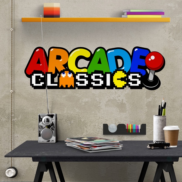 Wall Stickers: Arcade Classics Bigger