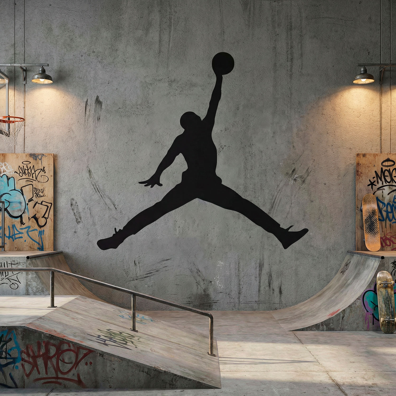 Wall Stickers: Air Jordan Bigger