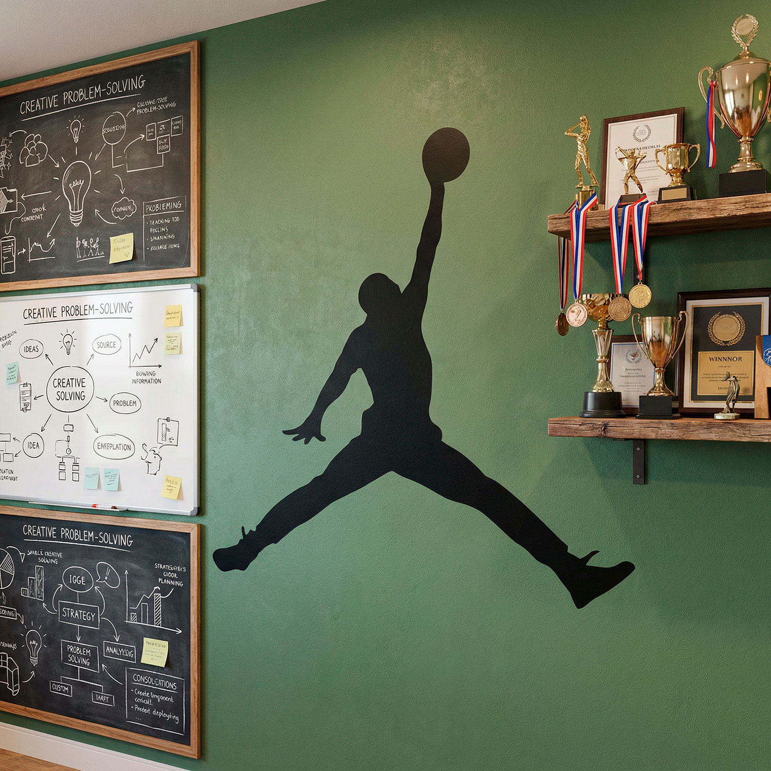 Wall Stickers: Air Jordan Bigger