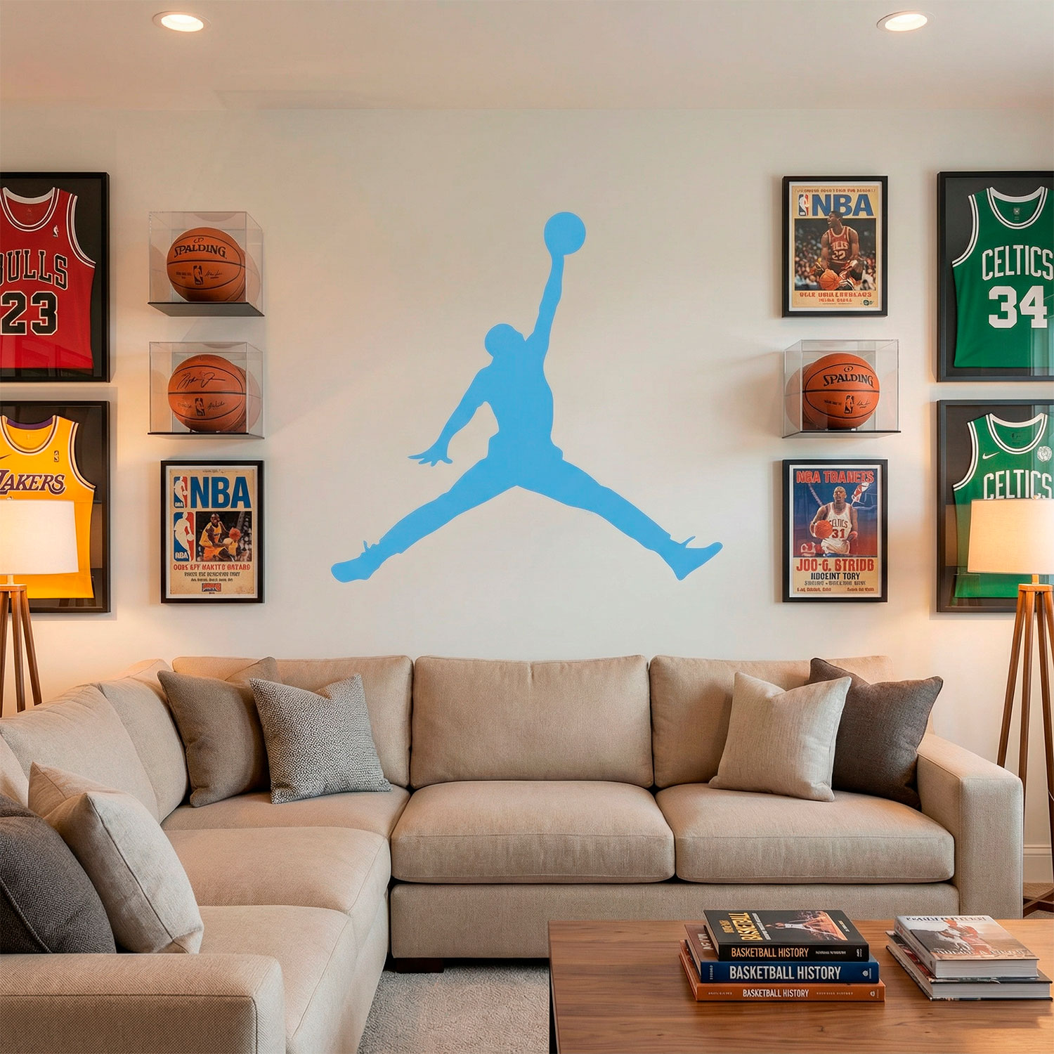 Wall Stickers: Air Jordan Bigger