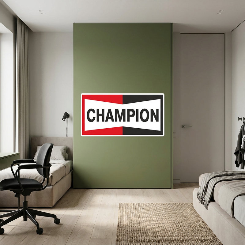 Wall Stickers: Champion Bigger