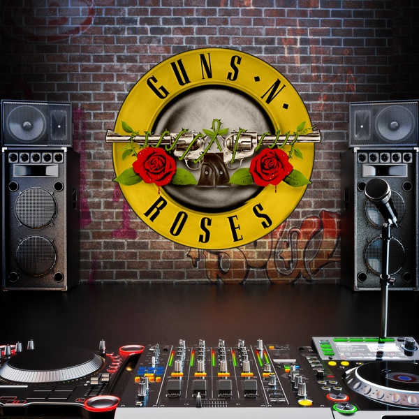Wall Stickers: Guns n Roses Bigger
