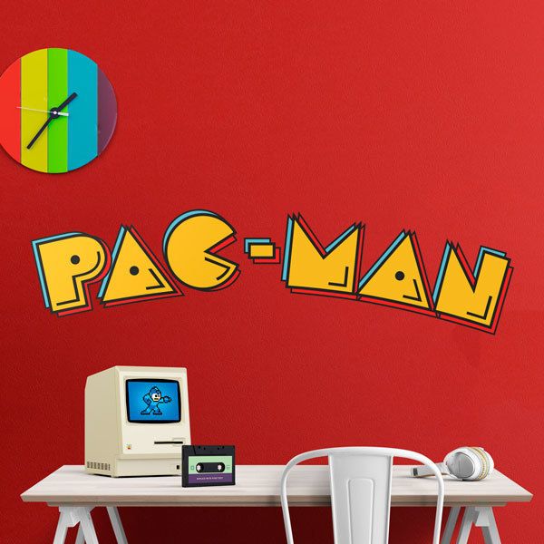 Wall Stickers: Letters Pac- Man