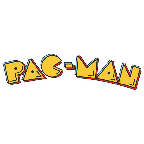 Wall Stickers: Letters Pac- Man