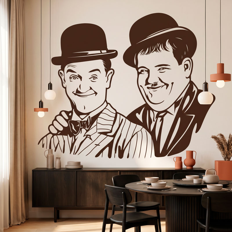 Stan Laurel and Oliver Hardy 6/7
