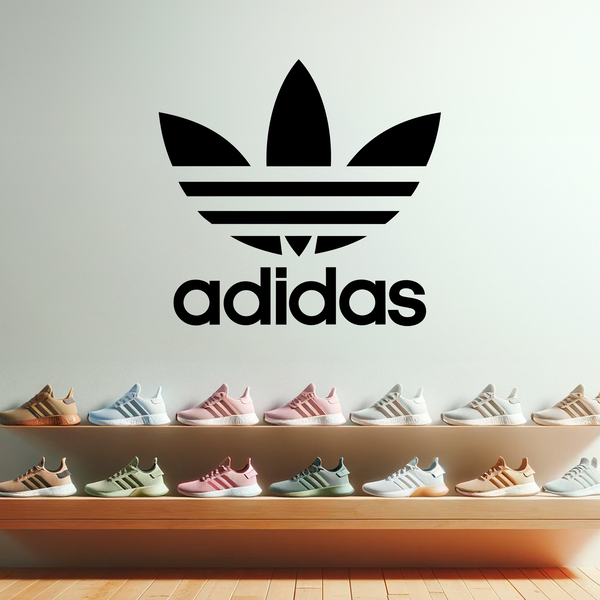 Wall Stickers: First logo of Adidas