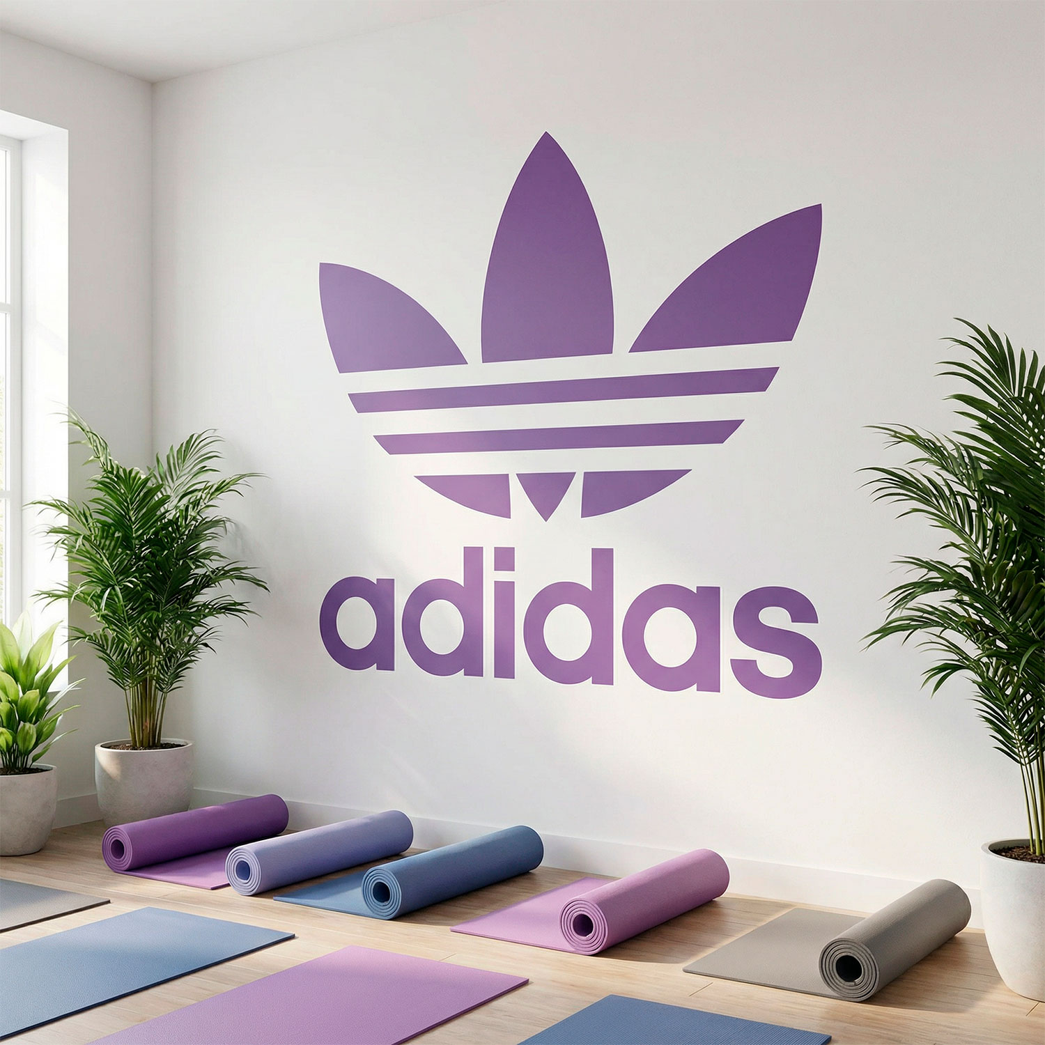 Wall Stickers: First logo of Adidas