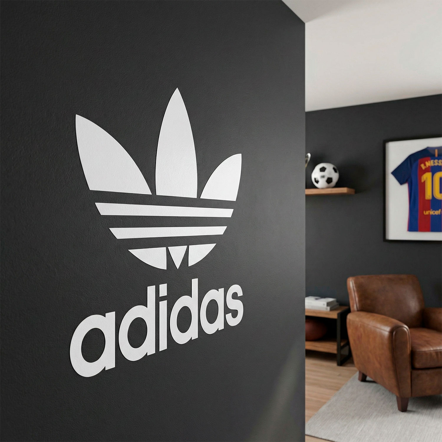 Wall Stickers: First logo of Adidas