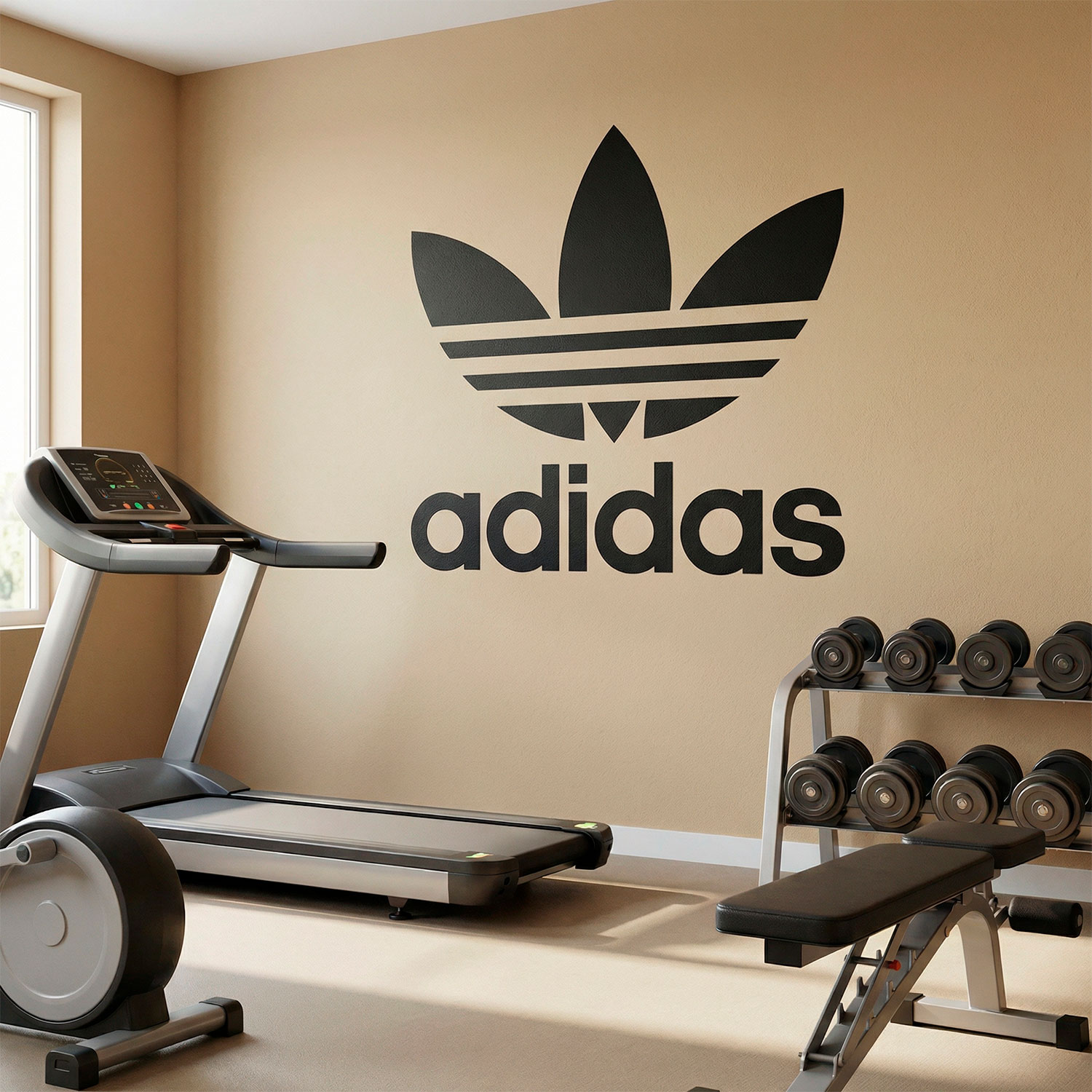 Wall Stickers: First logo of Adidas