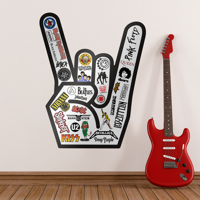 Wall Stickers: Rock 