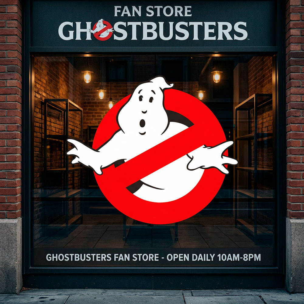 Wall Stickers: Cazafantasmas Bigger