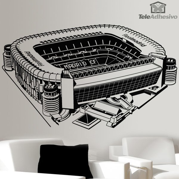 Wall Stickers: Santiago Bernabéu Stadium