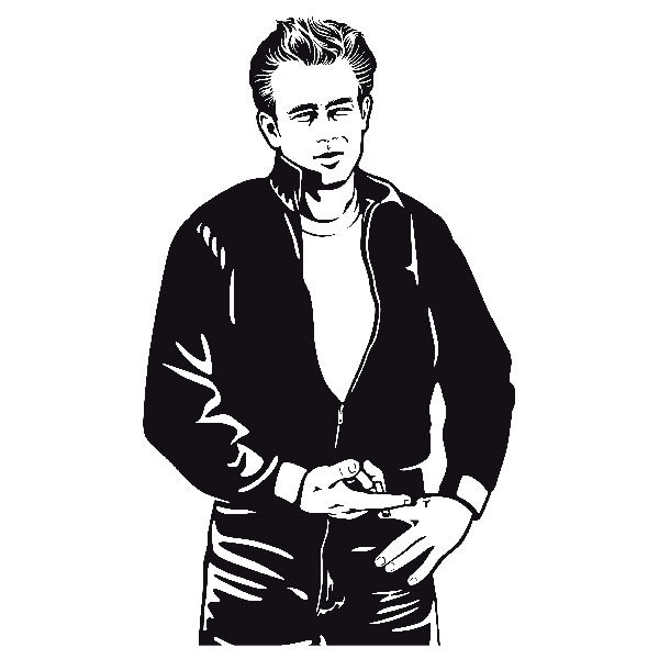 Wall Stickers: James Dean Bomber