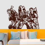 Wall Stickers: The Ghostbusters in action 3
