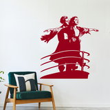 Wall Stickers: Jack and Rose en Titanic 4