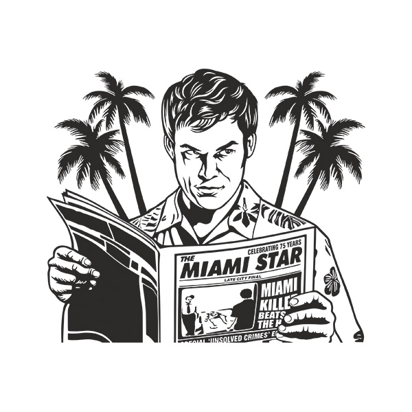 Wall Stickers: Dexter Morgan