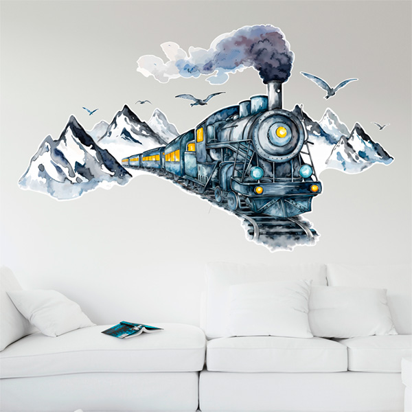 Wall Stickers: Polar Express Train