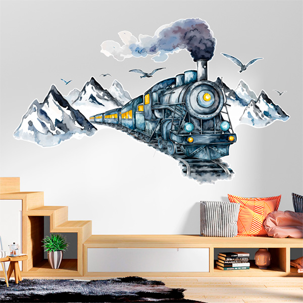 Wall Stickers: Polar Express Train