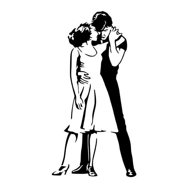 Wall Stickers: Iconic Dance from Dirty Dancing