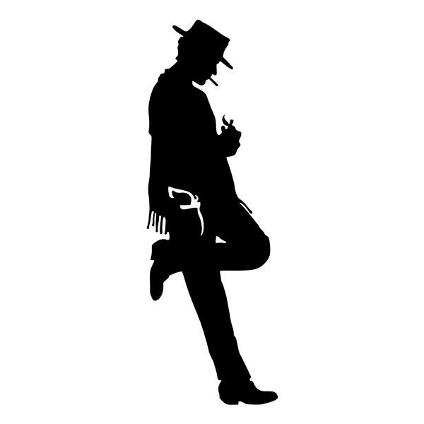 Wall Stickers: Clint Eastwood in Spaghetti Western