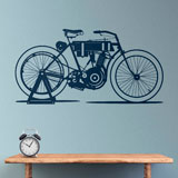 Wall Stickers: Antique Motorcycle Scheme