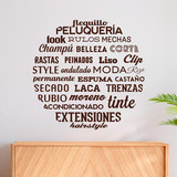 Wall Stickers: Typeface Hairdressing 4