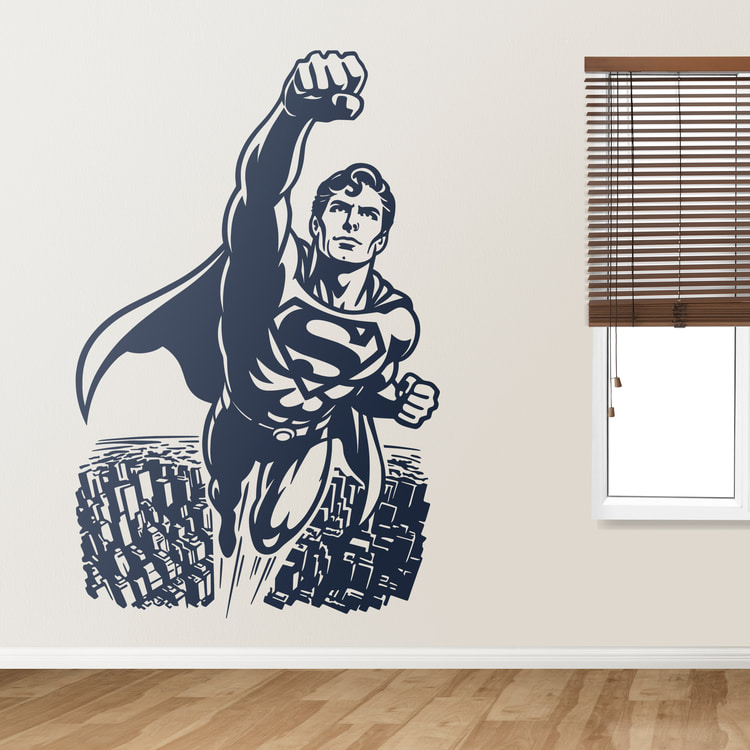 Wall Stickers: Superman Metropolis
