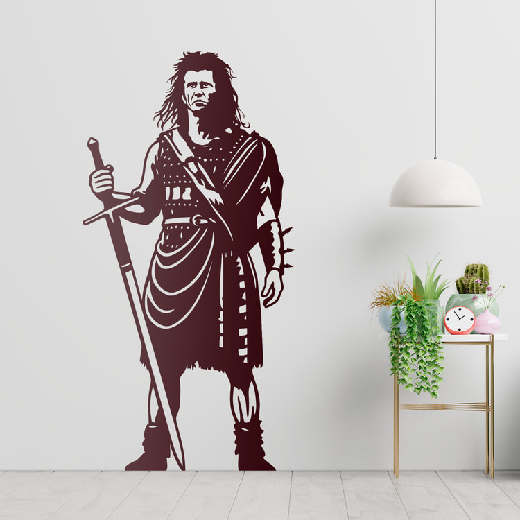 Wall Stickers: William Wallace Braveheart