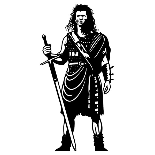 Wall Stickers: William Wallace Braveheart