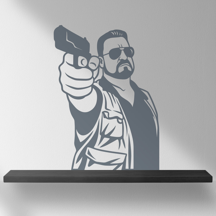 Wall Stickers: Walter Sobchak - The Big Lebowski