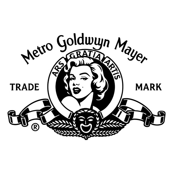Wall Stickers: MGM Logo Marilyn Monroe wall sticker