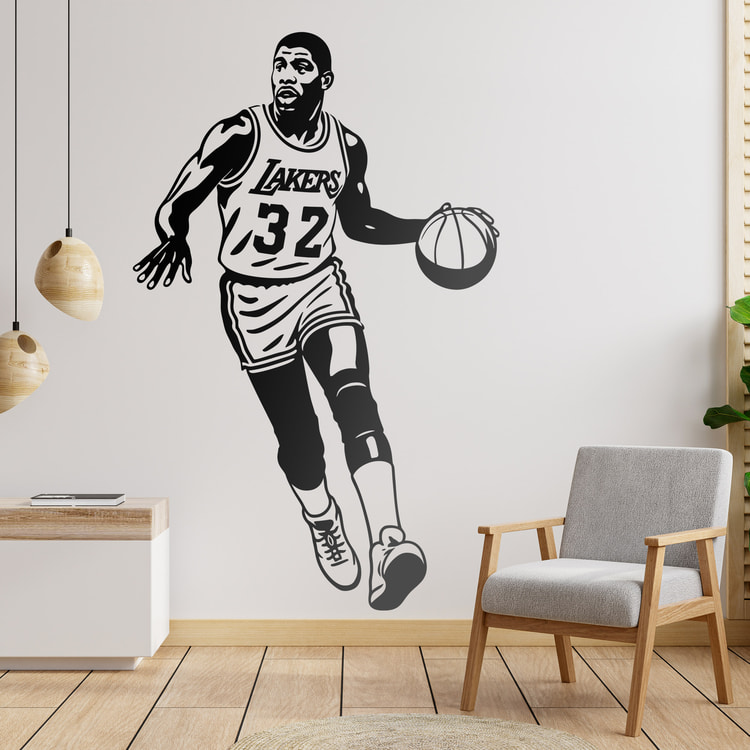 Wall Stickers: Magic Johnson
