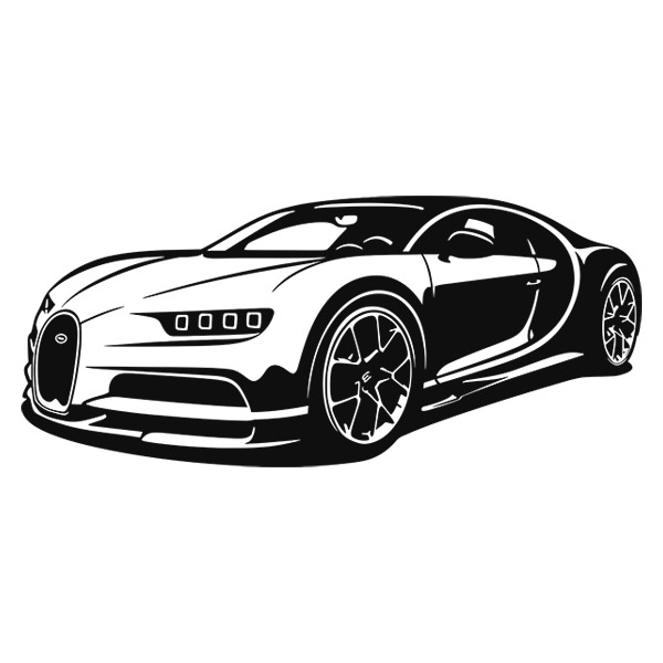 Wall Stickers: Bugatti Chiron