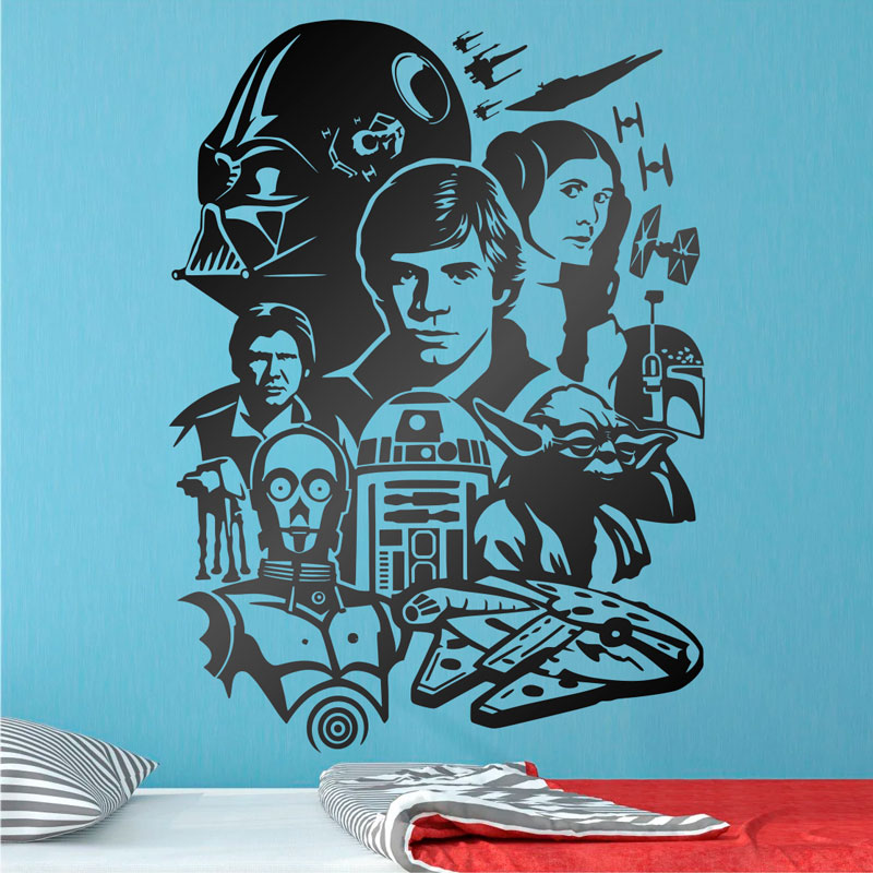 Wall Stickers: Star Wars - Original Trilogy