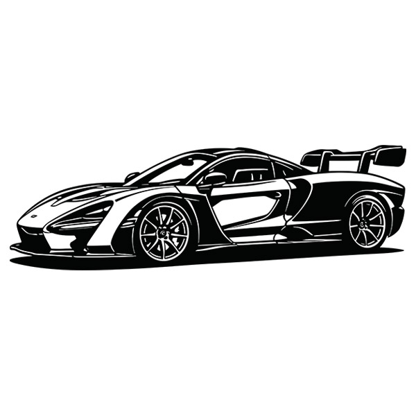 Wall Stickers: McLaren Senna