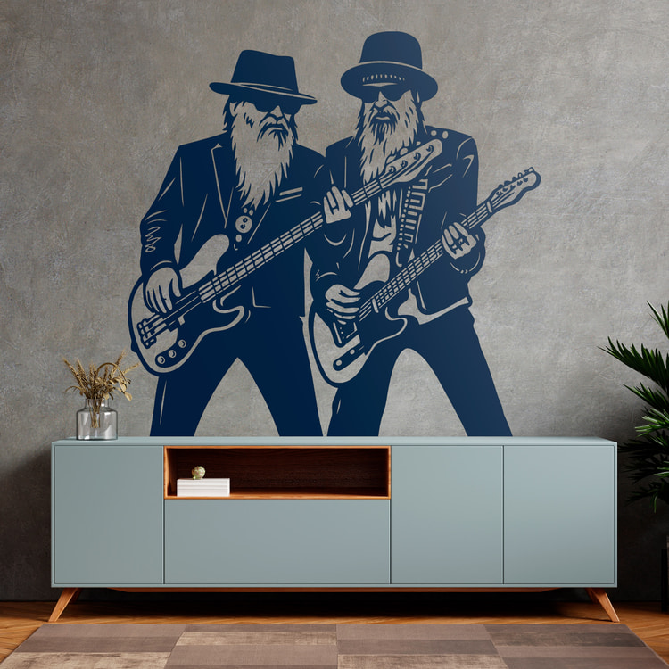 Wall Stickers: ZZ Top