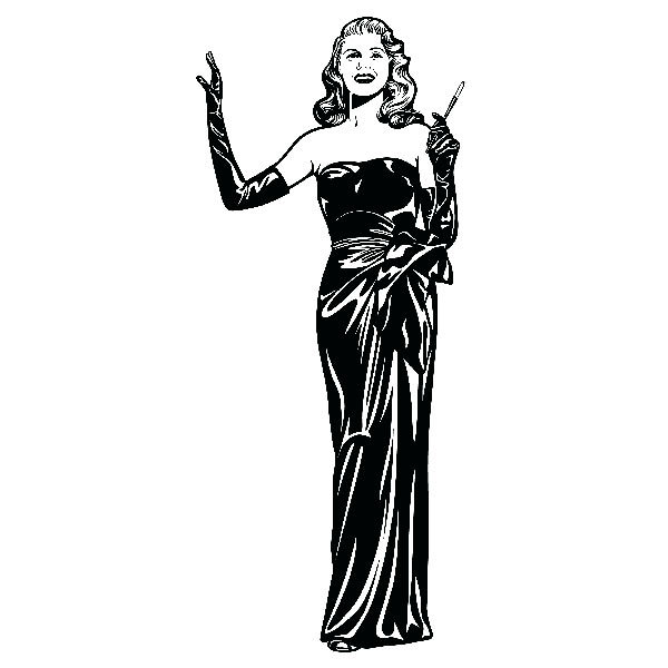 Wall Stickers: Gilda - Rita Hayworth