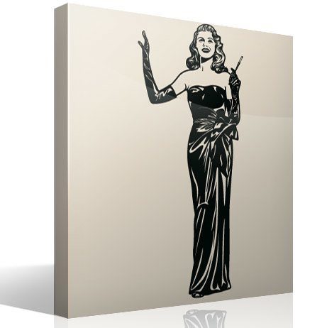 Wall Stickers: Gilda - Rita Hayworth