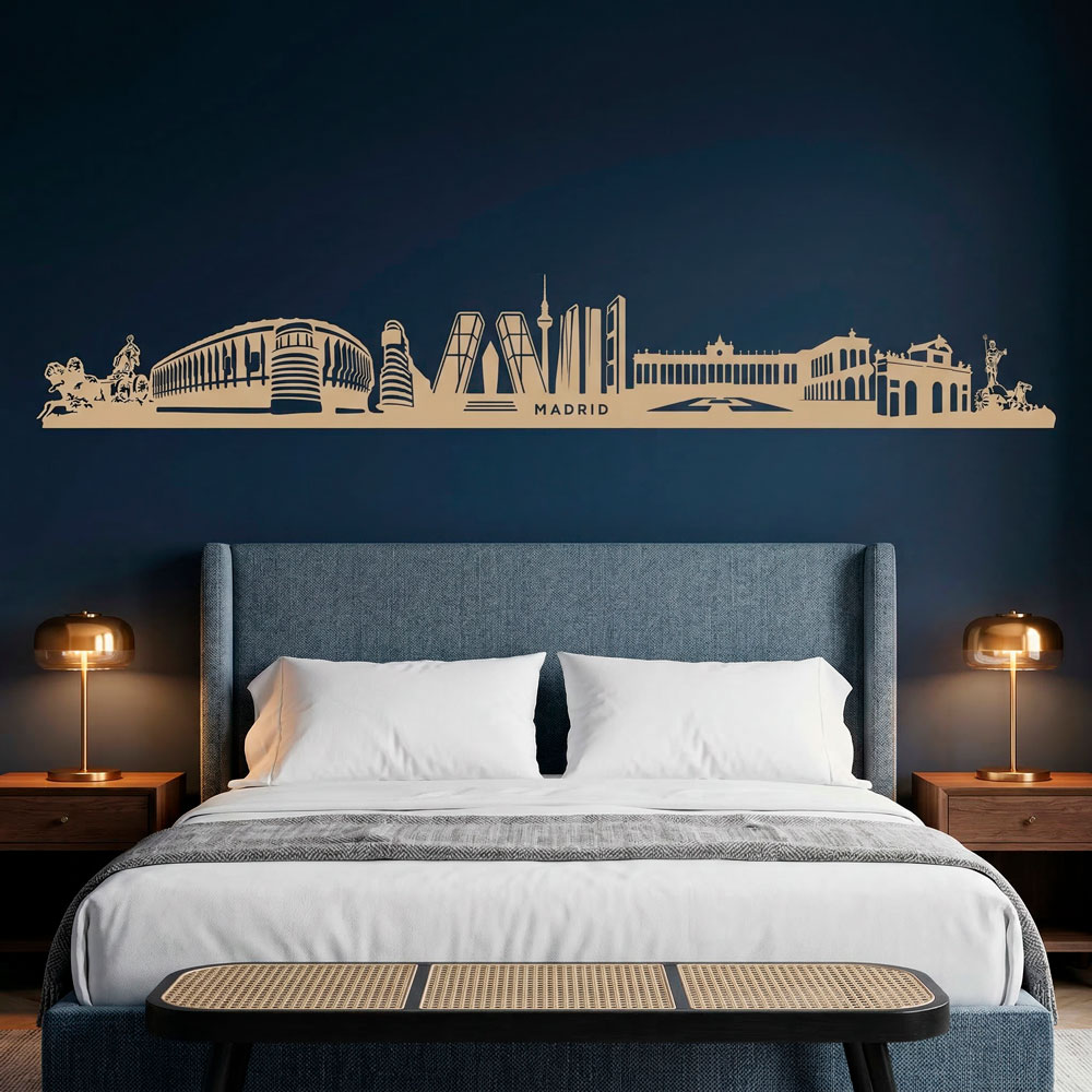 Wall Stickers: Skyline of Madrid