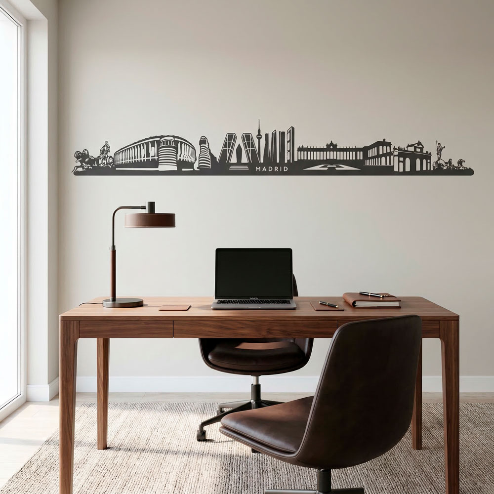 Wall Stickers: Skyline of Madrid