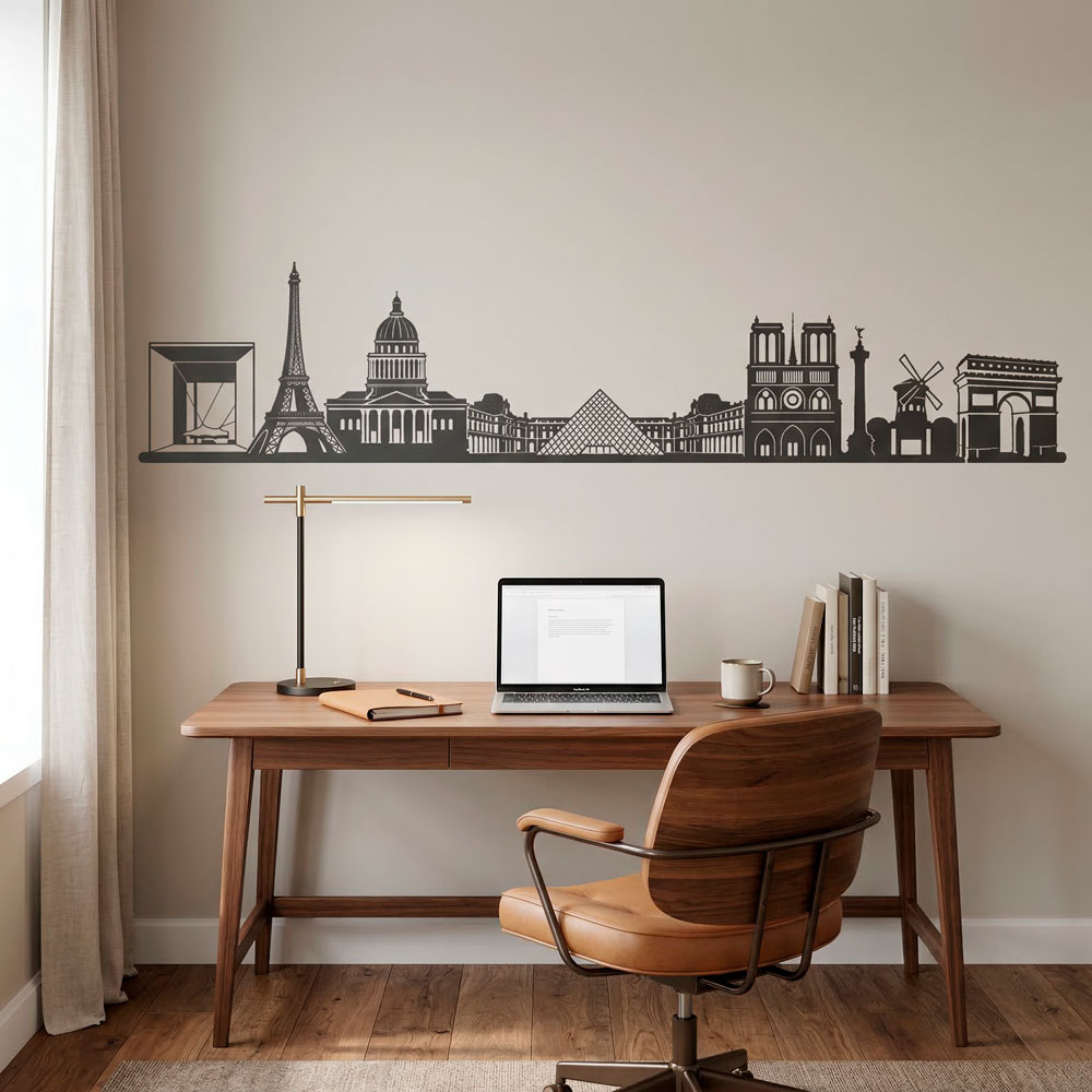 Wall Stickers: Paris Skyline