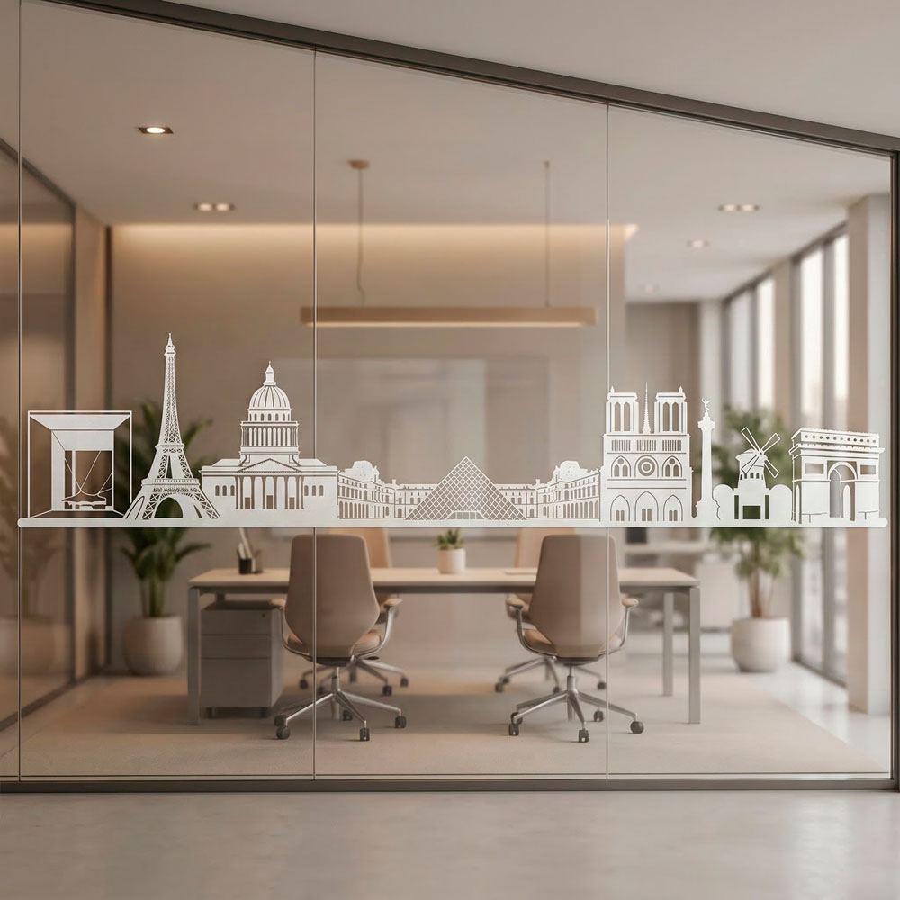 Wall Stickers: Paris Skyline