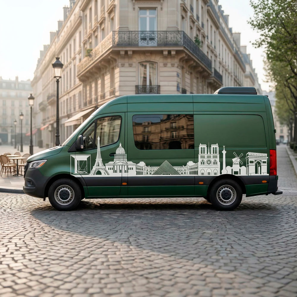 Wall Stickers: Paris Skyline