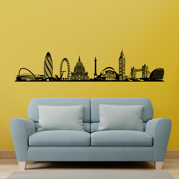 Wall Stickers: Architectural Skyline of London 0