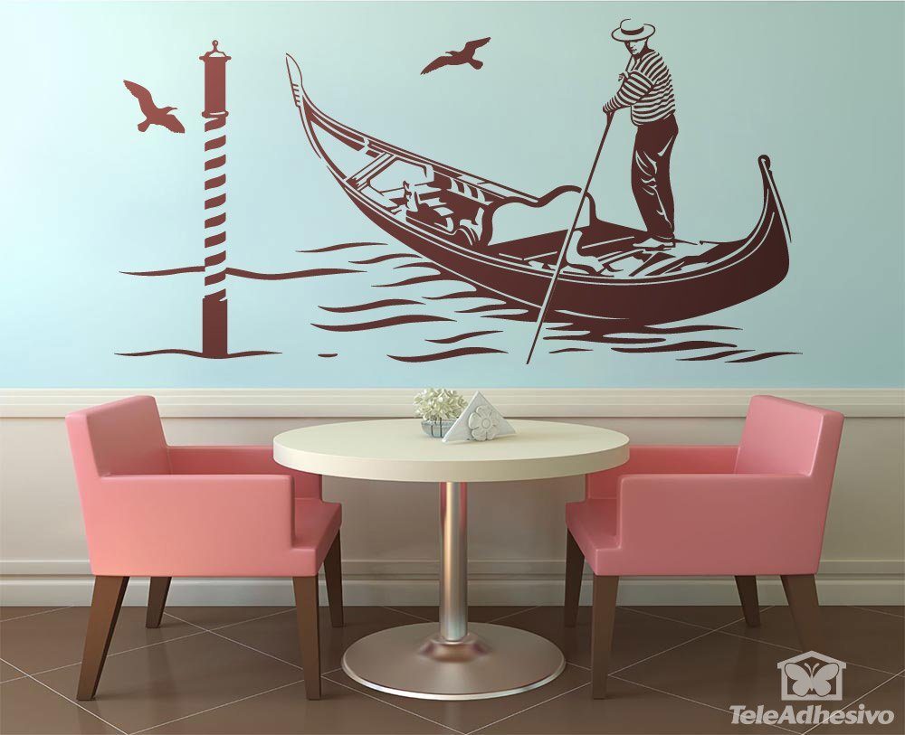 Wall Stickers: Gondolier