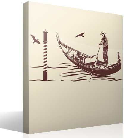 Wall Stickers: Gondolier